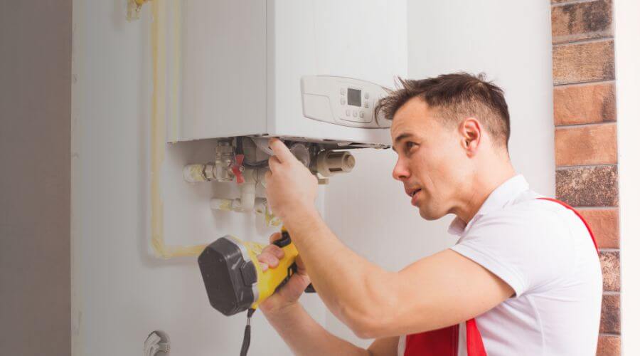 Local water heater installation in Marietta, SC